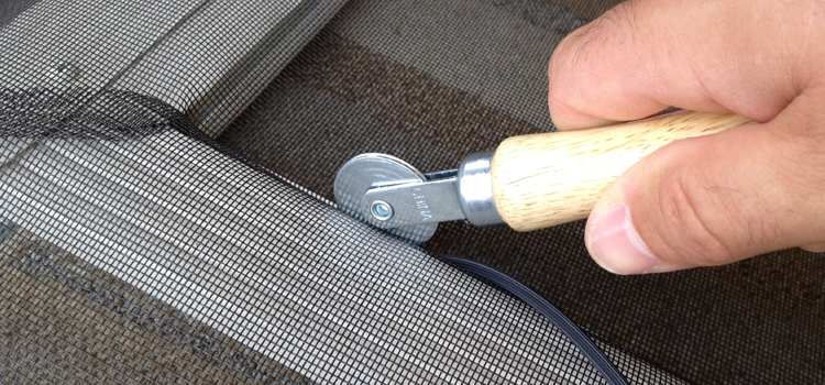 metal screen door repair in McFarland